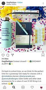 10 marvellous instagram giveaway ideas to make your business a success. Back To School Giveaway And Contest Ideas