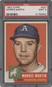 1953 Topps Morris Martin