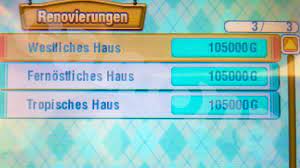 Das spiel besitzt auch eine interessante geschichte und sie müssen die erntegöttin samt ihren 101 wichteln befreien. Story Of Seasons Trio Of Towns Haus Ausbauen Und Verbessern Spieletipps