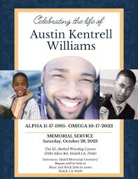 Obituary for Austin Kentrell Williams