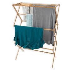Maybe you would like to learn more about one of these? Lavish Home Bamboo Folding Laundry Drying Rack Bed Bath Beyond
