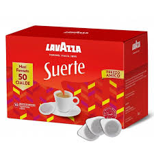 Lavazza le spécialiste du café propose une expérience de café unique et authentique. Cafe Suerte 50 Dosettes Lavazza