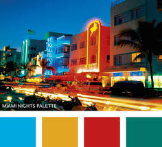 10 Color Palettes Inspired By The Beauty Of Florida Miami Travel South Beach Miami South Beach