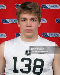 Matt McNeely poses for a portrait prior to testing at the 2011 NHL... News  Photo