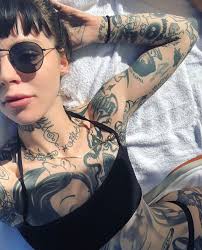 Feeling Blessed Grace Neutral Tattooed Girls Models Grace Neutral Tattoo