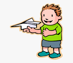Piece of paper black and white. Vector Illustration Of Primary Or Elementary School Make A Paper Plane Gif Clipart Free Transparent Clipart Clipartkey