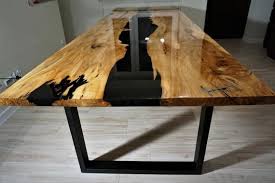Large Black River Table Made To Order In 2020 Dining Table Live Edge Dining Table Table