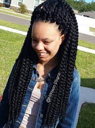 50 Thrilling Twist Braid Styles To Try This Season Twist Braid Styles Twist Braid Hairstyles Braid Styles
