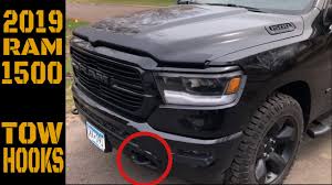 Learn how to install your receiver on your 2014 ram 1500 from a. Ram 1500 Tow Hook Install 2019 Youtube