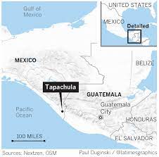 It is some 540 miles long. At Mexico S Southern Border Migrants Feel The Pinch Of A Crackdown Spurred By U S Los Angeles Times