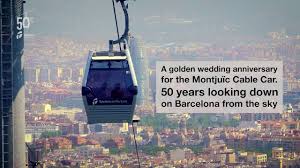 Das schloss bietet eine der schönsten aussichten auf barcelona. Teleferic De Montjuic Seilbahn Barcelona