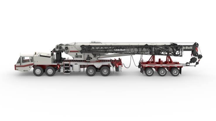 Link Belt HTT-86110 Truck Crane