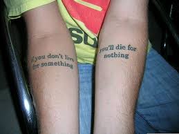 See more ideas about sayings, couple tattoos, matching couple tattoos. Couple Tattoos Quotes Quotesgram