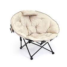 this stylish and comfy folding moon chair is perfect in dorm or game rooms leisure areas and compact d comfortable chairs for bedroom moon chair bedroom chair