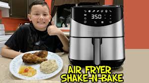 It's versatile, inexpensive, and a great source of protein. Air Fryer Shake N Bake Chicken Youtube