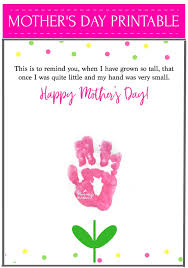 They are quick and easy, and only require minimal equipment we have posted here several easy printable mother's day cards ideas for kids to suit different ages and abilities. Easy Flower Handprint Keepsake Card For Mom Mommy S Bundle