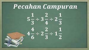 Perkalian dan pembagian add to my workbooks (0) download file pdf embed in my website or blog Cara Mudah Pembagian 3 Pecahan Campuran Youtube