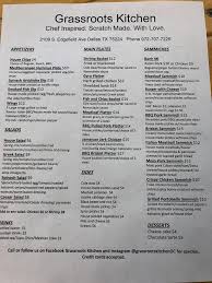 Write a review for grassroots kitchen. Grassroots Kitchen Reviews Dallas Texas Menu Prices Restaurant Reviews Facebook