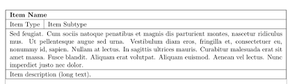 Tabular Rows That Adjust Height To Wrap Text Tex Latex Stack Exchange