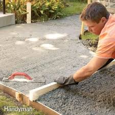 Check spelling or type a new query. Tips To Build A Concrete Walkway Diy Family Handyman
