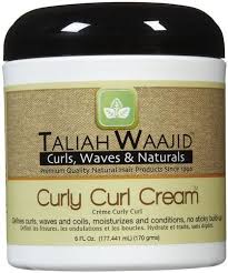 Black Earth Taliah Waajid Curl Cream 6 Oz Natural Hair Styles Herbal Hair Cream Afro Hair Care