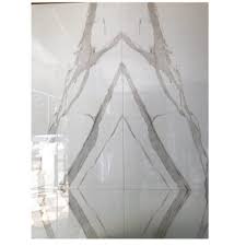 Wood effect tiles, stone effect tiles, patterned tiles White Italian Marbles Floor Tiles Thickness 12mm Size Large Rs 900 Box Id 22013814155