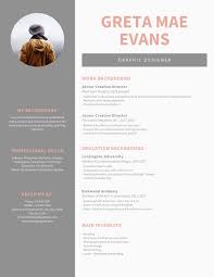 When it comes to designing your ideal career in a creative industry, a mesmerizing resume is one of the keys to success. Free Custom Printable Graphic Design Resume Templates Canva