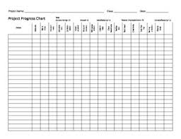 Daily Project Progress Chart