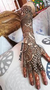 Latest Zulfas Henna Design Unique Mehndi Designs Mehndi Art Designs Mehndi Designs