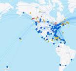 Air Canada Flight Route Destinations Map In 2026 - Brilliant ...
