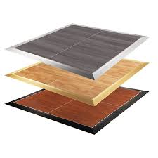Soozier portable dance floor tiles, tap ballet trade show flooring, brown. Portable Dance Floor Starlight Ii Portable Dance Floor Sico
