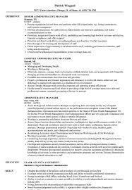 Please apply through online and share your latest updated resume on by mentioning position name in subject. Administrative Manager Resume Samples Velvet Jobs