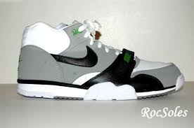 Black Bo Jackson Shoes Mens Nike Air Trainer 1 Mid Premium White Black Grey Green Bo Jackson Mens Sz 8 13 Nike Sneakers Nike Saucony Sneaker