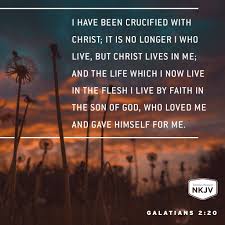 Nkjv Verse Of The Day Galatians 2 20 Faith Powerful Scriptures Galatians