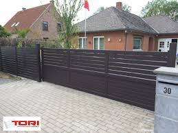 Portail Coulissant Aluminium Diaouled Portail Coulissant Portail Portail Aluminium