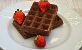 Gaufres Chocolat Legeres Ww Plat Et Recette Gaufre Chocolat Recette Gaufres