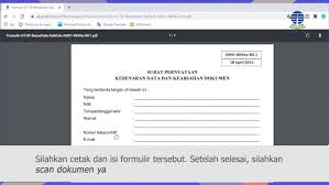 Contoh surat pernyataan pertanggungjawaban keabsahan dan kebenaran dokumen. Ut Palembang Cara Mendaftar Jadi Mahasiswa Baru