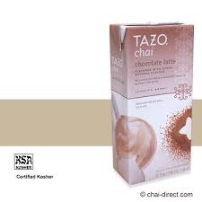 Its smooth, creamy taste and texture will leave you coming back for second and third cups and forgetting all about coffee. Tazo Chocolate Chai Latte Black Tea Liquid Concentrate