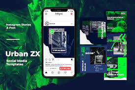 Download Urban Instagram Templates Graphic By Qohhaarqhaz Creative Fabrica SVG Cut Files