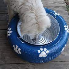 Barb Webb On Instagram Our Diy Surprise Gift For Our Dogs Is Done My Sons And I Worked On A Tire Recycling Project Dogs Diy Projects Dog Yard Dog Daycare