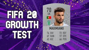Luis maximiano growth test!let me now in the comments who you want to see in the next growth test video! Luis Maximiano Growth Test Fifa 20 Career Mode Youtube
