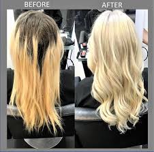 And bleaching is a very aggressive chemical process for the hair since hydrogen peroxide removes the pigment from the hair and modifies its cuticle, which weakens it, dries it, and causes it to lose its protein and natural shine. Yellow Hair After Bleaching Hera Hair Beauty