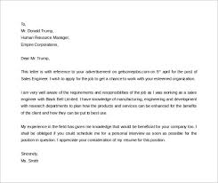 Free 22 Sample Cover Letter Examples In Ms Word Pdf