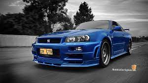 Find the best nissan skyline gtr r34 wallpaper on getwallpapers. Nissan Skyline R34 Wallpaper Hd 1024x576 Wallpaper Teahub Io