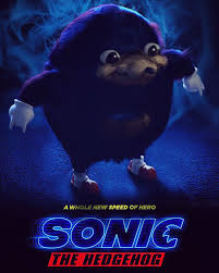 I Made This Sanic Version Of The Movie Poster What Do You Guys Think Sonic Funny Hedgehog Movie Sonic
