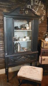 Small Antique China Cabinet Interior Paint Colors 2017 Check More At Http Www Freshtalknetw Antique China Cabinets Painted China Cabinets Vintage Furniture