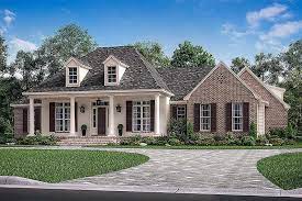 The heavy snowfall in the northeast required steep and sturdy roofs and a hearty exterior to make it. House Plan 51970 French Country Style With 2566 Sq Ft