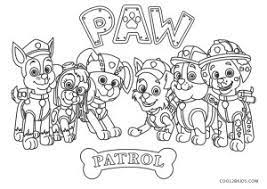 Puppy, dog, wolf, kitten, unicorn, coloring pages for kids, my little pony. Free Printable Paw Patrol Coloring Pages For Kids