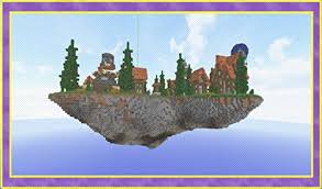 The player appears on the main island with minimal initial resources. New Mod New Sky Land Skyblock Map For Minecraft Pe Amazon Com Appstore For Android