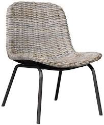 Block Chisel White Wash Kubu Rattan Dining Chair With Iron Legs Dining Chairs Rattan Dining Chairs Chair